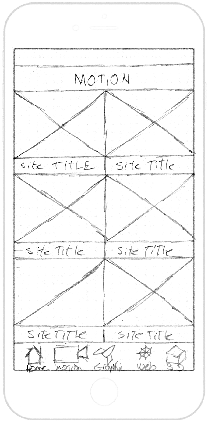 Wireframe Sketch