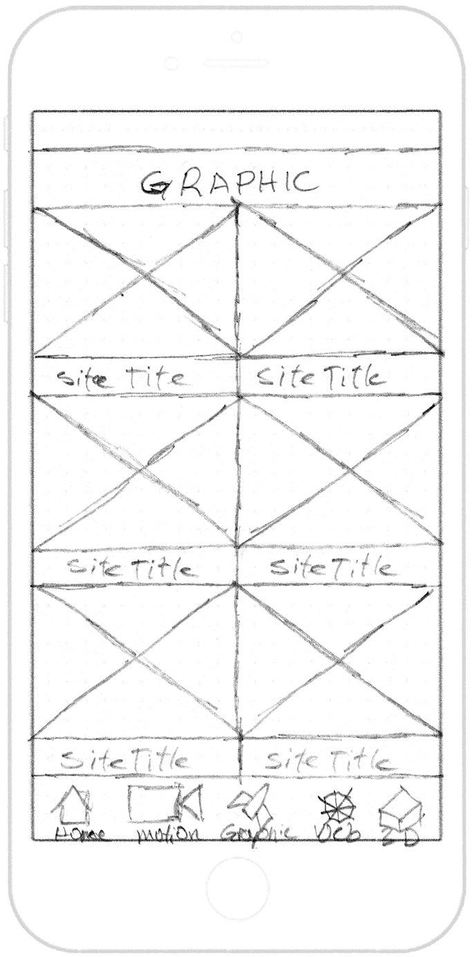 Wireframe Sketch