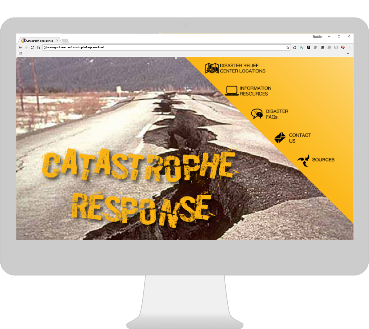 Catastrophe Response Web App